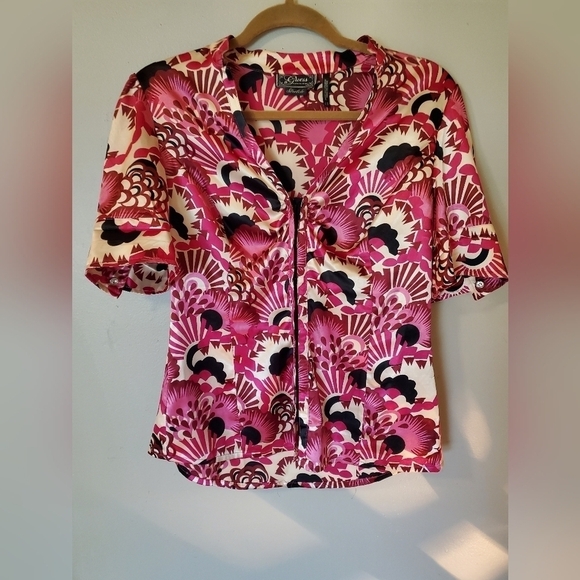 ♡◇Vintage GUESS◇♡ pink button down shirt - Picture 1 of 8